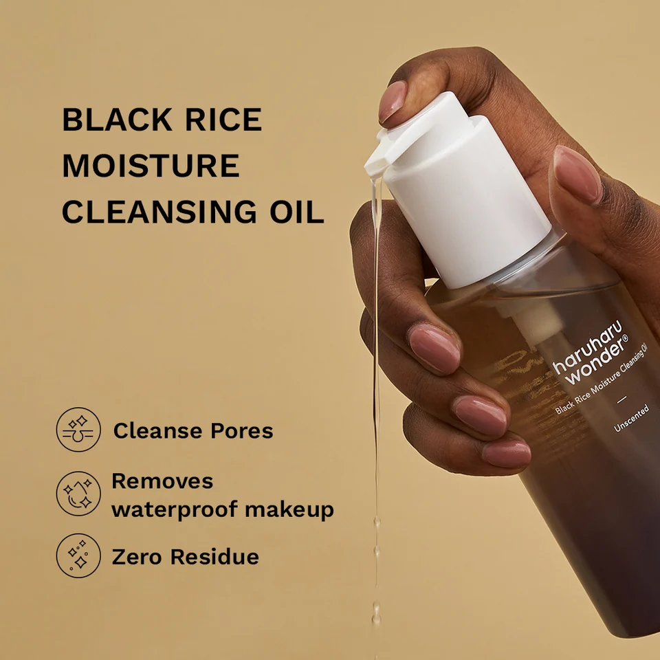 haruharu wonder Black Rice Moisture Cleansing Oil