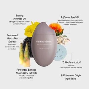 haruharu wonder Black Rice 10 Hyaluronic Cream – mynd 4