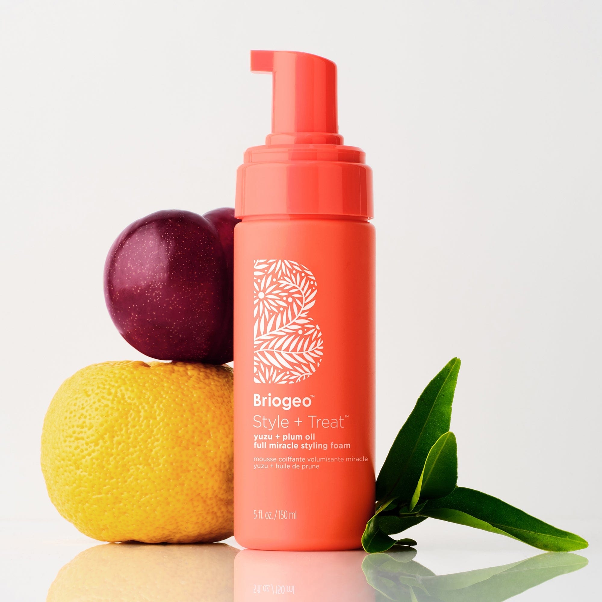 Briogeo Style + Treat Yuzu + Plum Oil Full Miracle Styling Foam