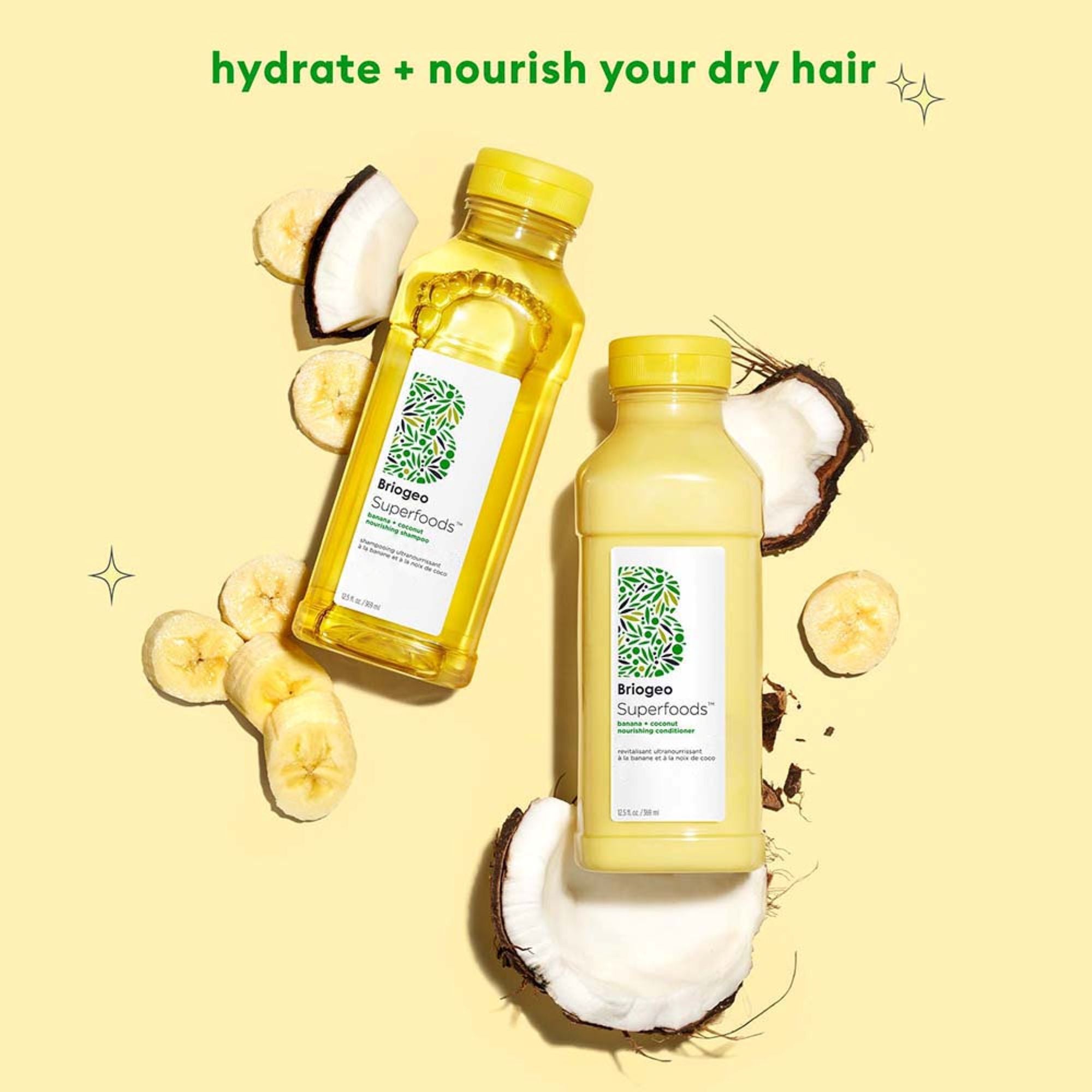 Briogeo Superfoods Banana + Coconut Nourishing Shampoo
