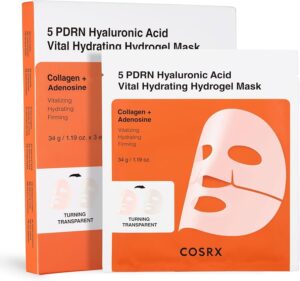 5PDRN Hyaluronic Acid Vital Hydrating Hydrogel Mask – mynd 1