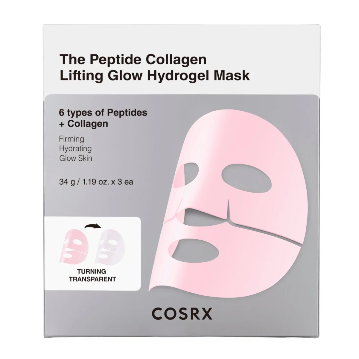 COSRX The Peptide Collagen Lifting Glow Hydrogel Mask
