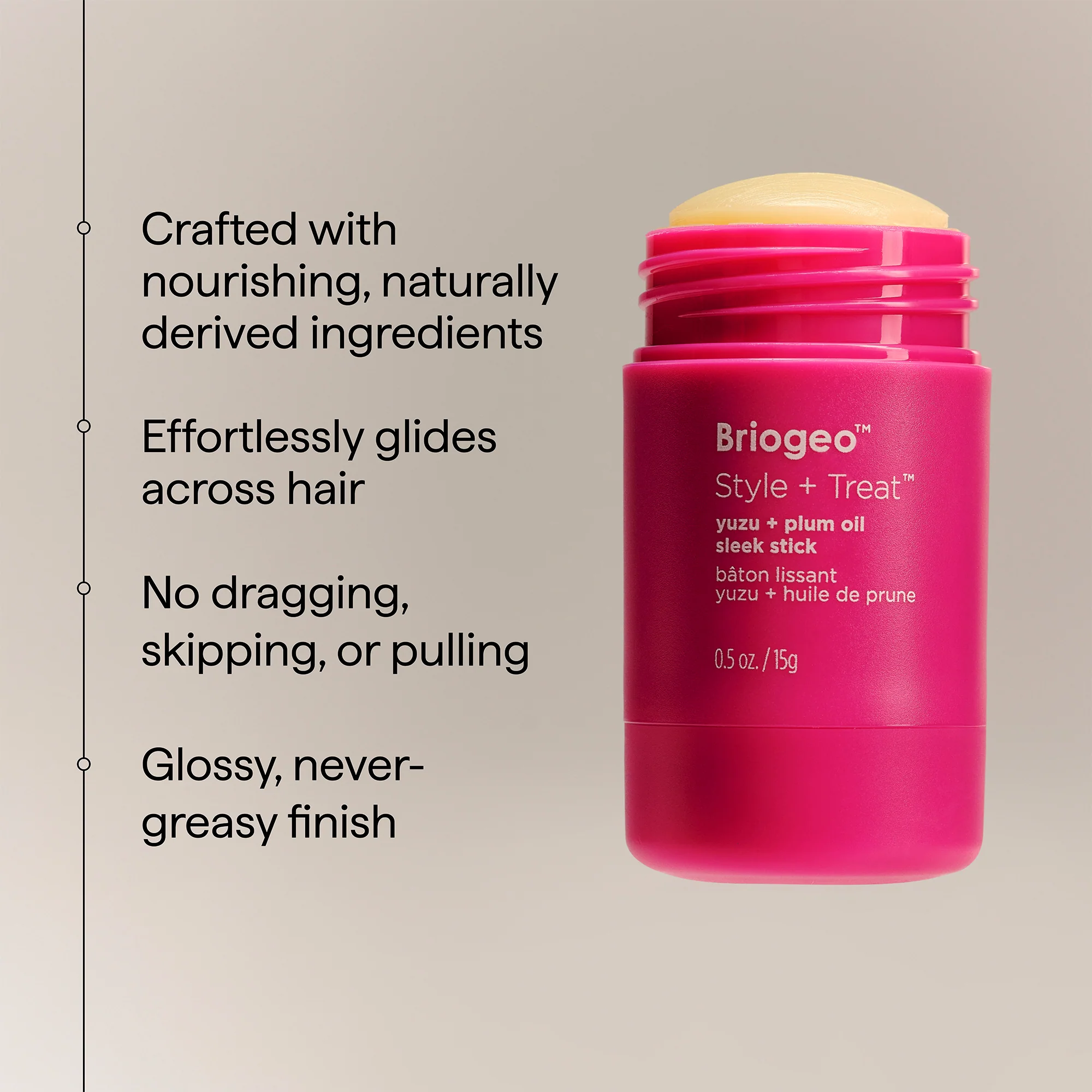 Briogeo Style + Treat Yuzu + Plum Oil Sleek Stick