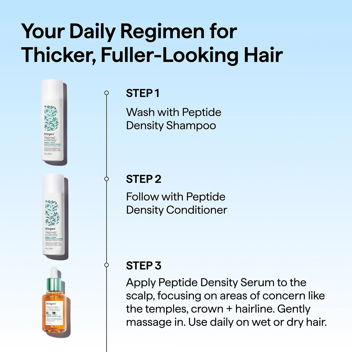 Briogeo Destined For Density Caffeine + Biotin Peptide Density Shampoo