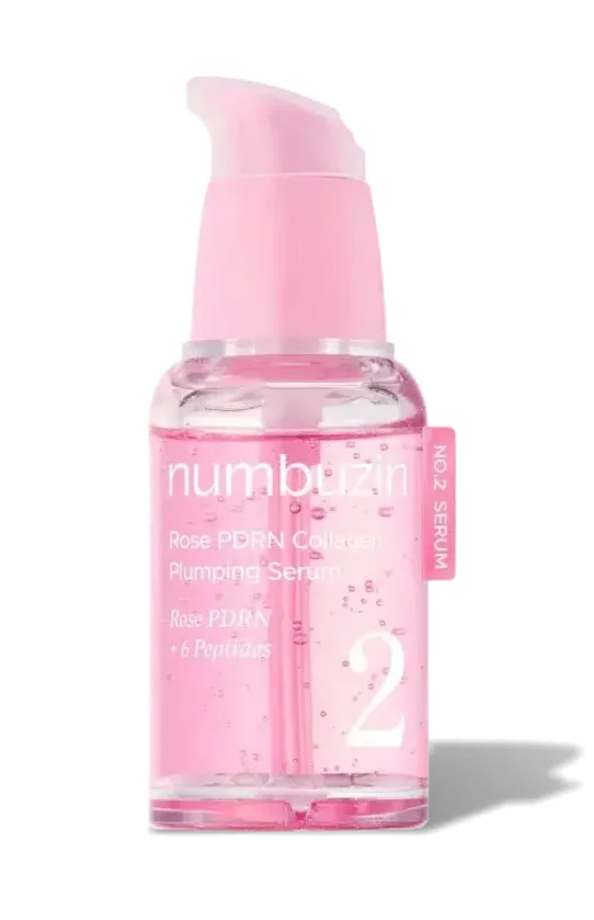Numbuzin No.2 Rose PDRN Collagen Plumping Serum